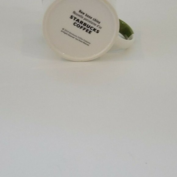 Starbucks 2010 TAZO ZEN New Bone China Green White - Picture 6 of 7